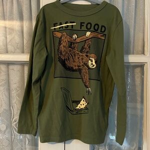 😉Bundle Days😉 Children’s Place Sloth Boys Long Sleeved Graphic Tee Shirt